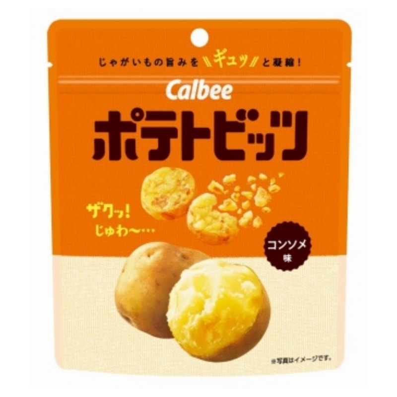 【日本直效郵件】日本卡樂比CALBEE 期限限定 小薯餅 薯餅球 雞湯口味 36g
