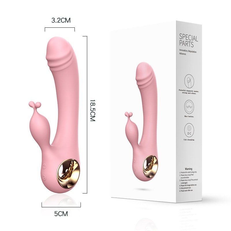 【中国直邮】姬欲 情趣用品 女用多频震动魔法棒 樱花粉款