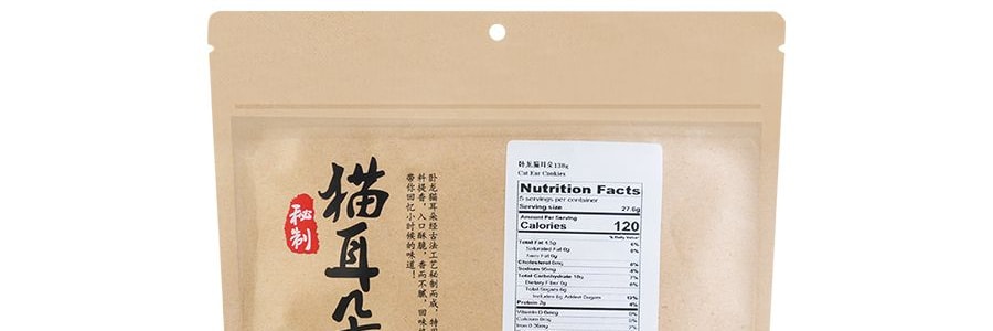 【襄陽特產】臥龍 貓耳朵 甜辣味 138g