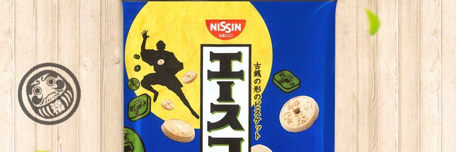 日本NISSIN日清 錢幣形狀創意餅乾 150g
