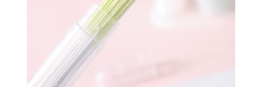 日本PIAFLOSS 耳洞清潔護理套裝 玫瑰味 線60根入+護理液5ml