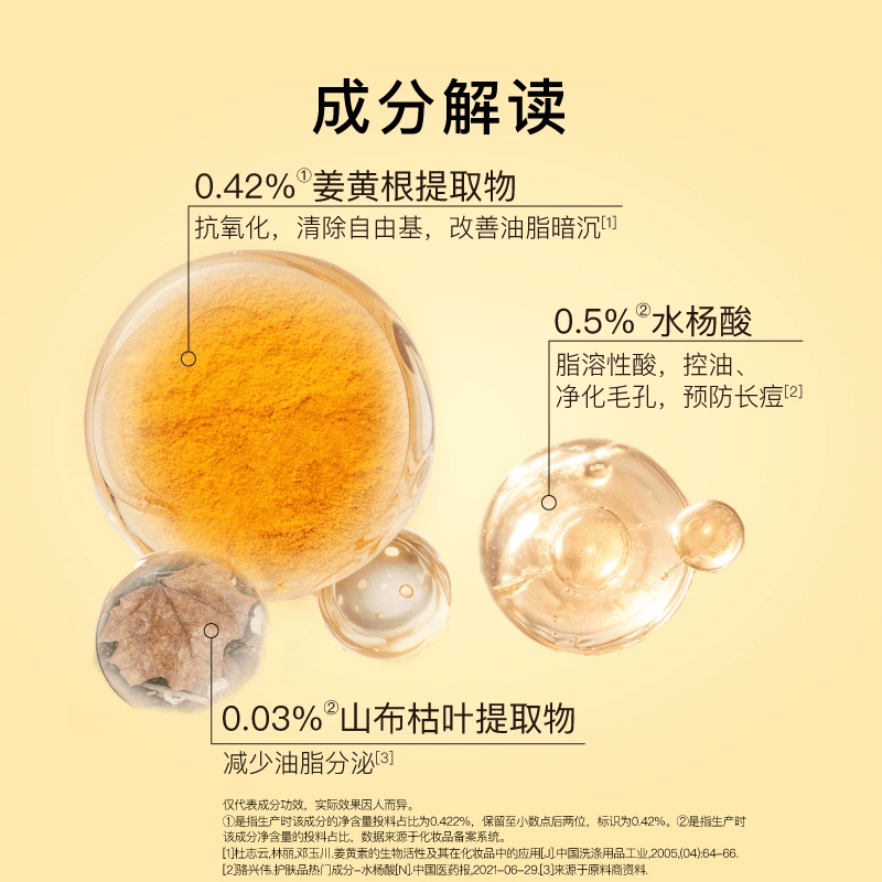 Turmeric Cotton Pads for Oil Control and Exfoliation Improve Rough and Dull Skin 90 pieces/box