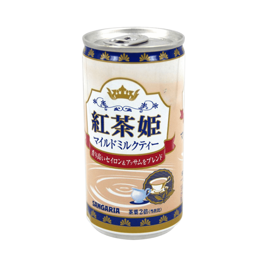 [日本直邮] SANGARIA 红茶姬 罐装奶茶 185g