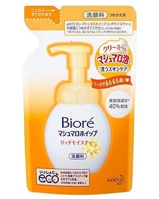 [日本直邮] 日本KAO花王 BIORE碧柔 泡沫洗面奶 深层保湿型 130ml
