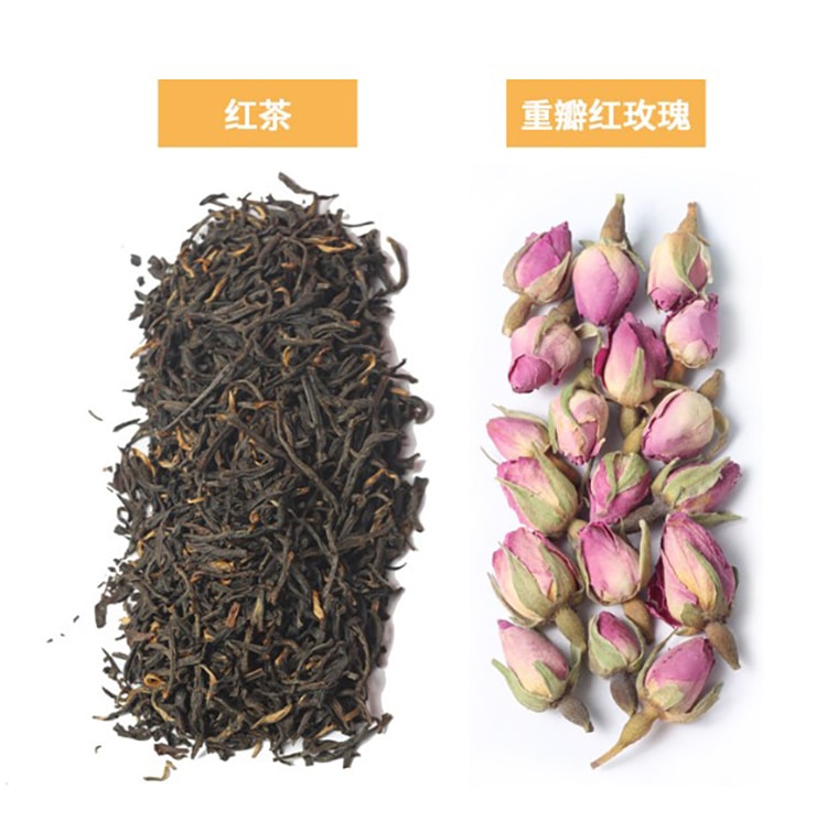 中国 菩众康 玫瑰红茶包 4g*30包