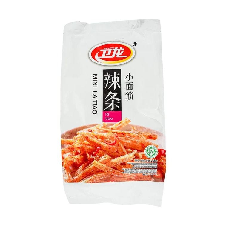 【中國直郵】 衛龍 小麵筋 調味辣條 香辣味 360g (新舊款隨機發貨)