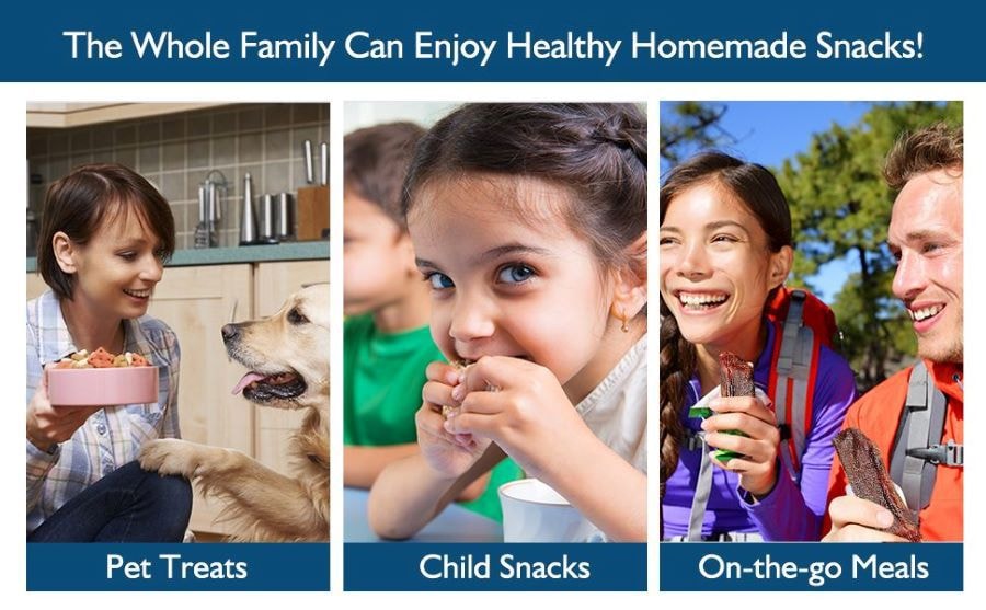 【美國直郵】Amzgachfktch不鏽鋼大容量乾果機 水果 肉乾 點心 寵物食品