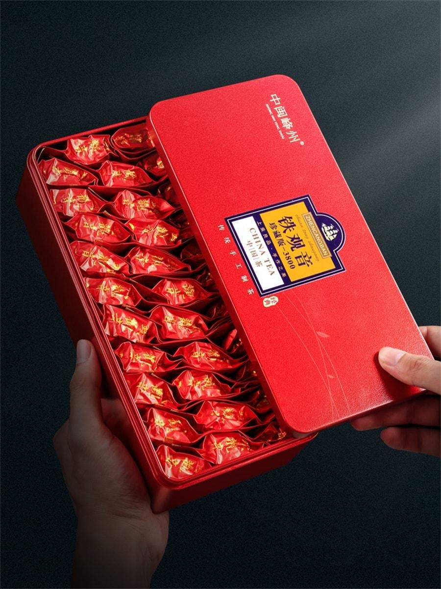 【中国直邮】 中闽峰州 铁观音 安溪新茶兰花香特级茶叶 清香型 珍藏版 500g/盒