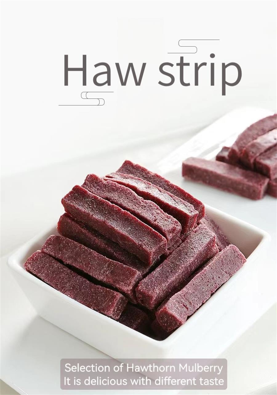 [中國直郵]琦王山楂條酸甜零食 230g 1袋/裝