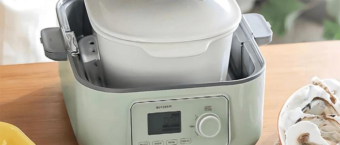BUYDEEM北鼎 多功能蒸炖锅 隔水蒸炖锅电蒸锅 加大加高不挑餐具 7L G67US