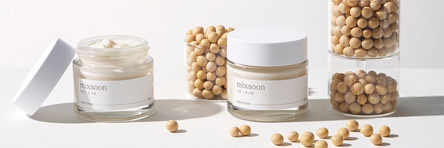 韩国MIXSOON纯 大豆面霜 毛孔角质管理 深度滋养抗氧化 50ml 敏感肌可用