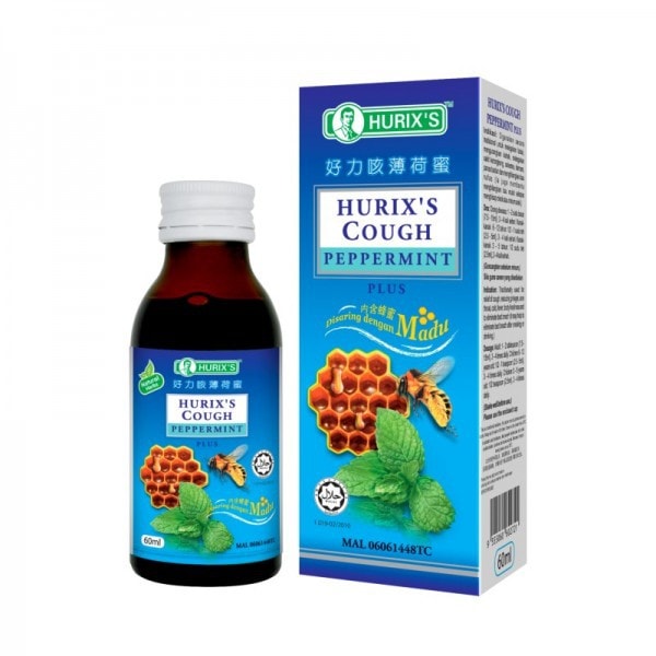 HURIX’S Cough Peppermint Plus 60ml