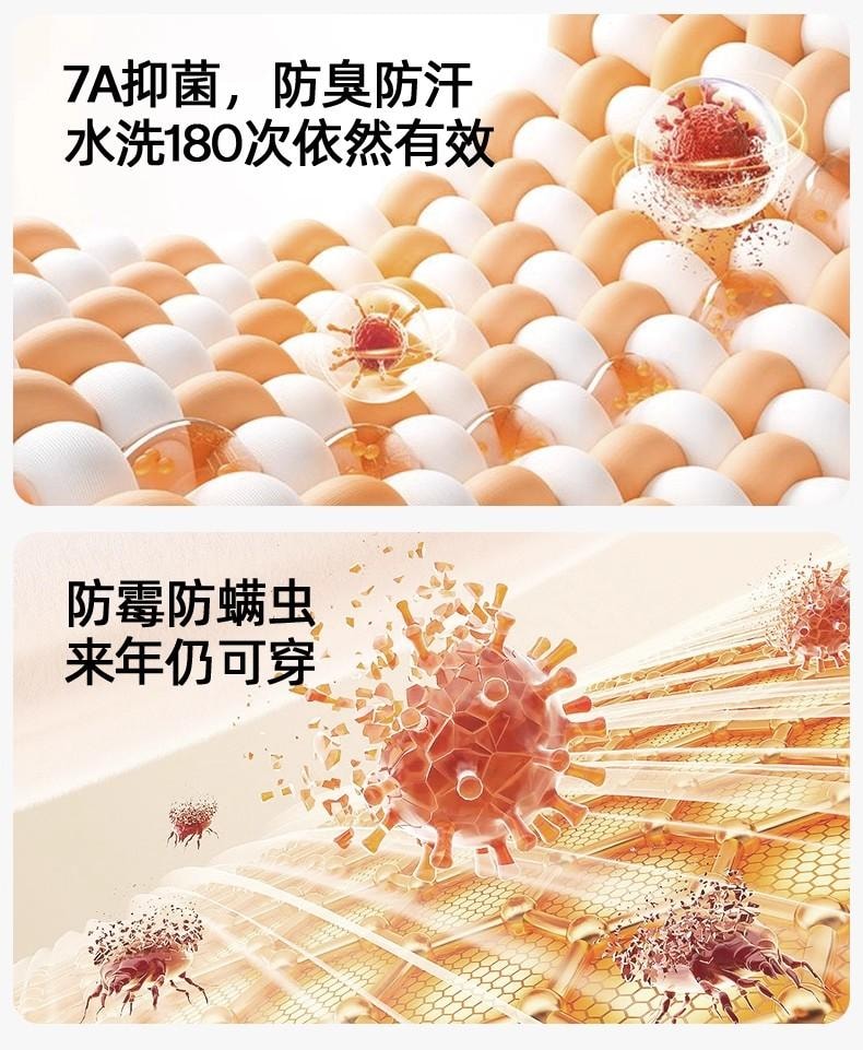 【中国直邮】 小野和子 双层光腿 连裤袜  第5代 无绒款(适合15-25℃) 长款 连脚 自然肤 两件装