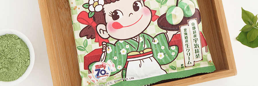 【动漫好物】【好物强推】日本FUJIYA不二家 抹茶奶糖