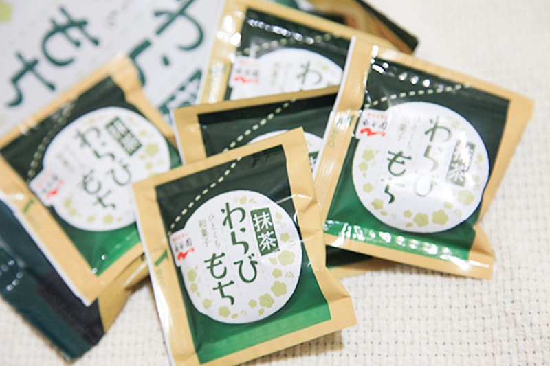 【日本直邮】DHL直邮3-5天到 日本永谷园 日式传统蕨饼 一口吞 和菓子 抹茶味 5个装
