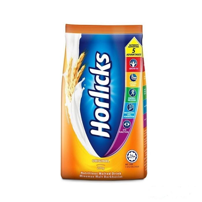 英国 Horlicks 营养麦芽饮 补充装200g