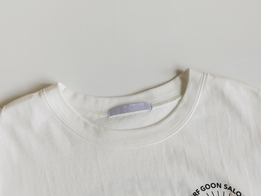 【韩国直邮】CHERRYKOKO 经典小白T前后字母图案设计百搭舒适T恤 白色 均码