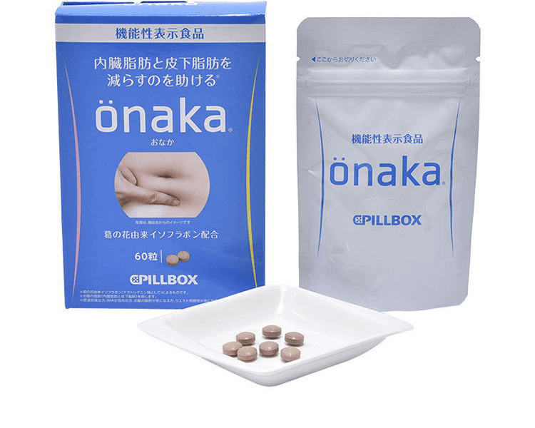 PILLBOX||ONAKA膳食營養葛花精華植物酵素||60粒