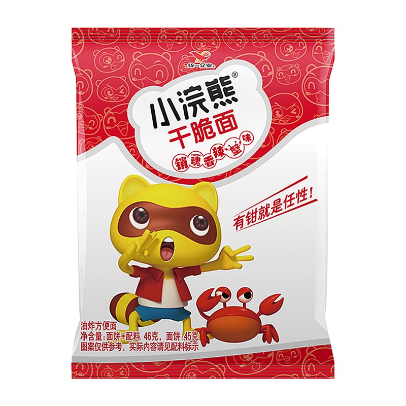 UNI-PRESIDENT Noodle Snack (Spicy-Crab Flavor) 46g