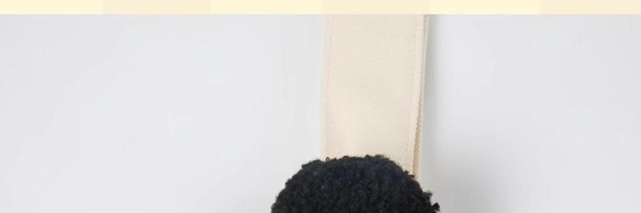 THE BEAST野兽派 旅行小憩套装 毯子帆布袋颈枕 熊猫嘭嘭PANDA POMPOM 