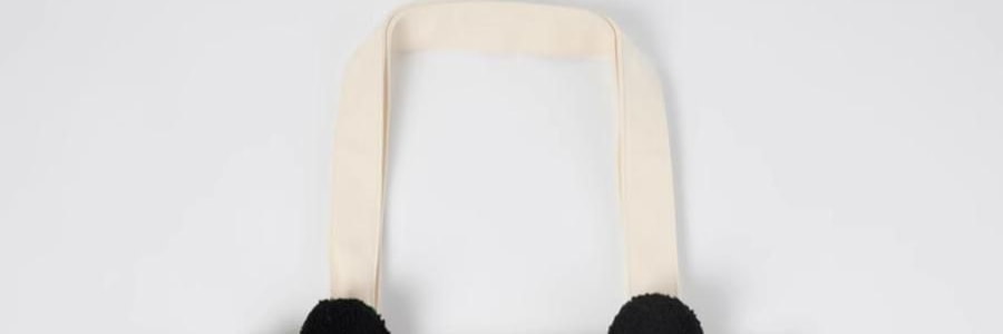 THE BEAST野兽派 旅行小憩套装 毯子帆布袋颈枕 熊猫嘭嘭PANDA POMPOM 