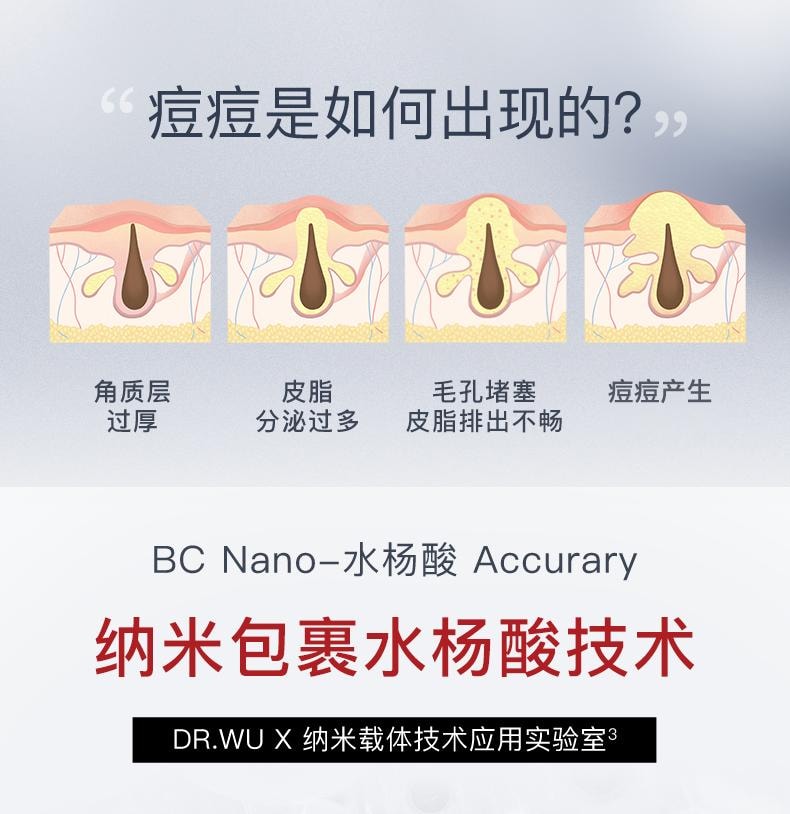 【中国直邮】台湾 DR.WU 达尔肤复合酸焕肤调理面膜30g 祛痘去粉刺去角质闭口控油