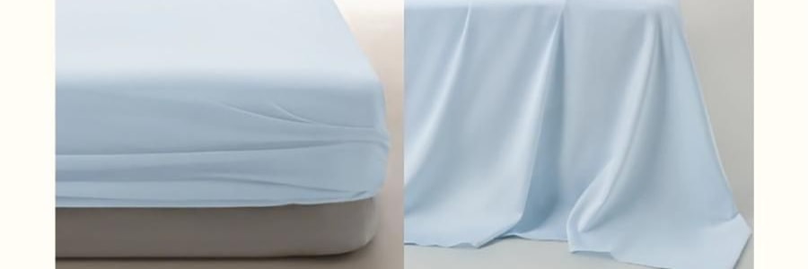 THE BEAST野兽派 都市野兽 黑豹天丝印花床品四件套六尺床单款 220*240cm, 水滴蓝