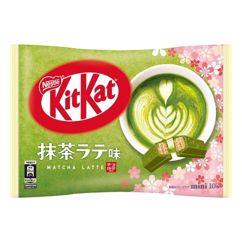 日本NESTLE KIT KAT 期限限定 抹茶拿鐵巧克力威化 10枚裝