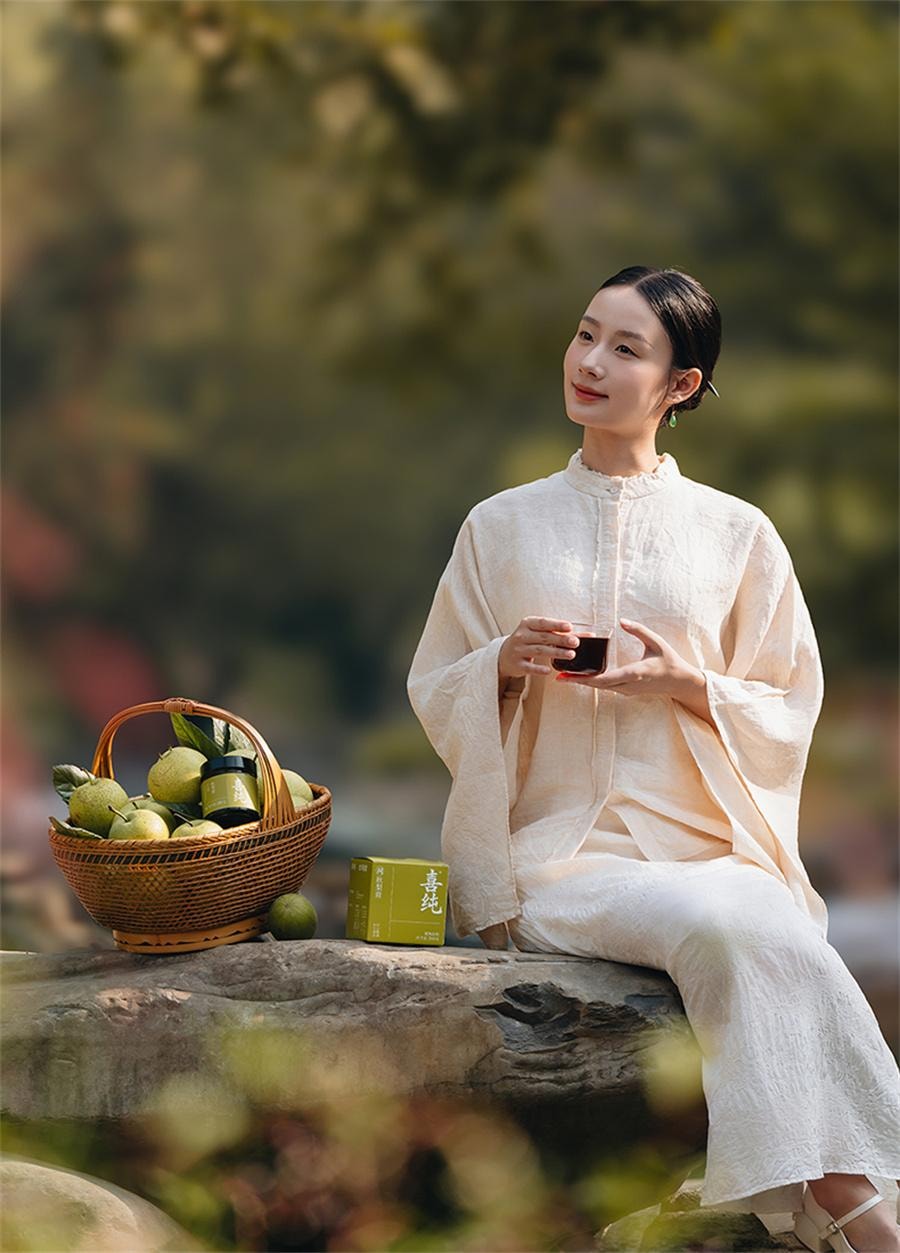 【中國直郵】 喜純 秋梨膏 古法熬製秋梨膏精選碭山酥梨純秋梨膏兒童秋梨膏無添加200g/瓶