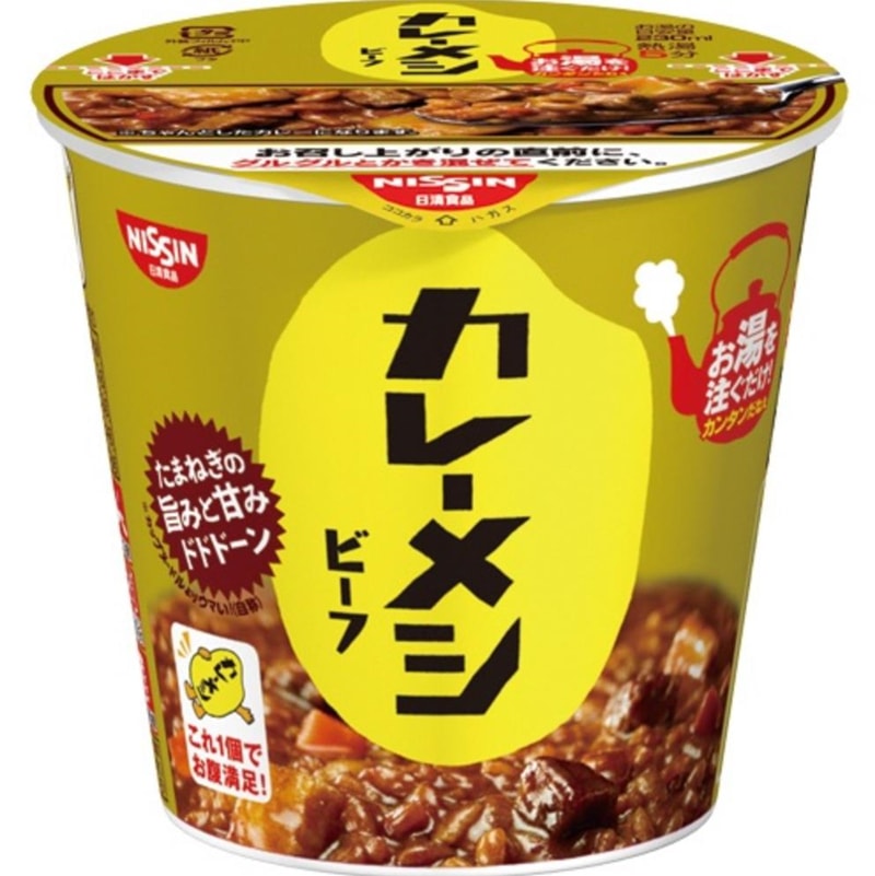 【日本直郵】日清NISSIN 網紅泡飯 濃厚咖哩口味泡飯 107克