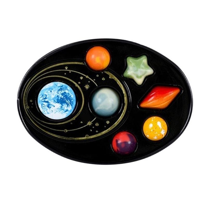 【日本直邮】日本星球巧克力系列ASTRONOMY 2024年情人节限定 巧克力铁盒装 7枚装