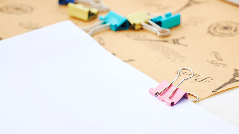 M&amp;G Eplus Office Colorful Binder Clips 19mm ABS92742 40Pcs/Set