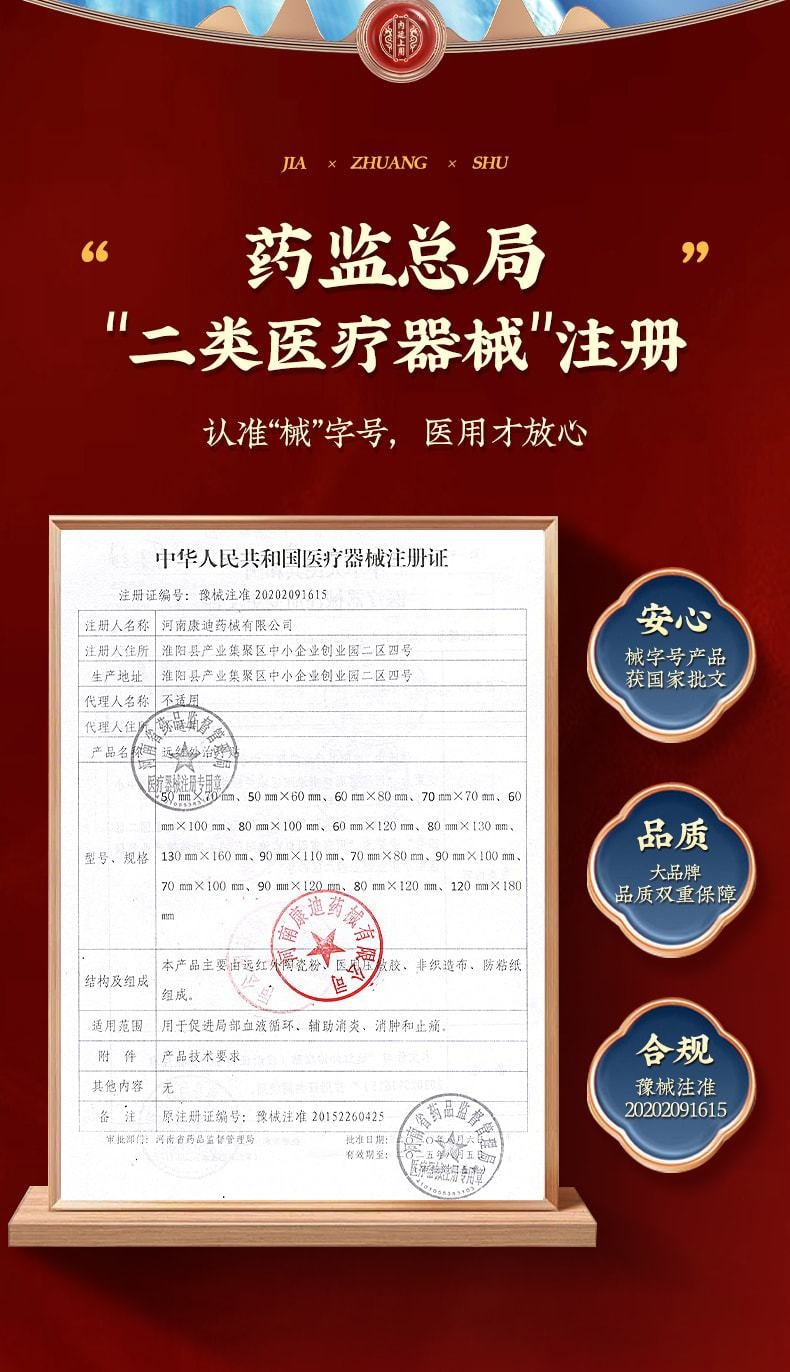 【中国直邮】 北京同仁堂 甲状腺结节消散结贴 消除用肿大脖子粗冷敷凝胶消散 10贴/盒