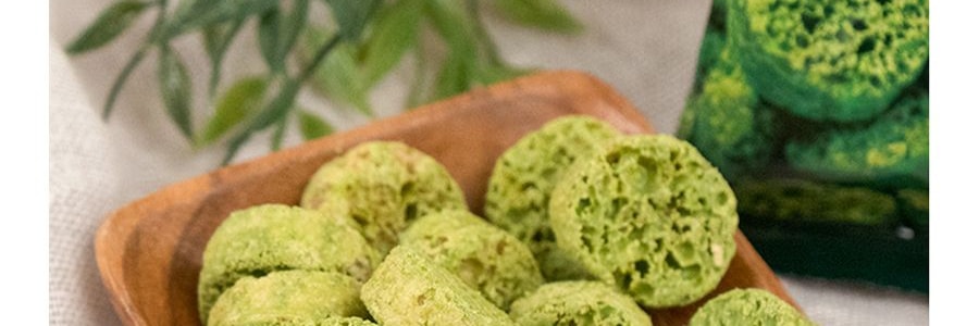 日本RISKA 粟米脆小餅 抹茶巧克力口味 70g