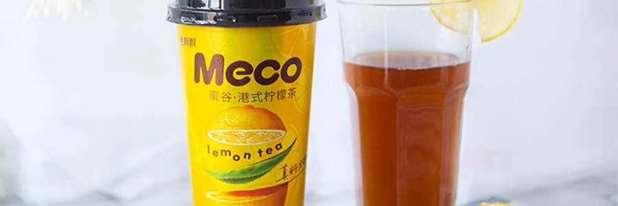 【贈品】【全美首發】香飄飄 MECO 港式檸檬茶 400ml