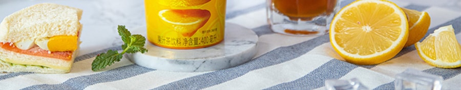 【贈品】【全美首發】香飄飄 MECO 港式檸檬茶 400ml