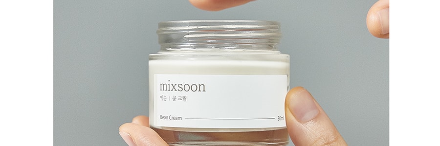 韩国MIXSOON纯 大豆面霜 毛孔角质管理 深度滋养抗氧化 50ml 敏感肌可用