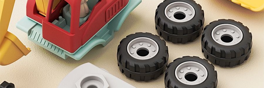 BEIENS贝恩施 益智玩具车 儿童宝宝拼装工程车 3个装 3岁以上