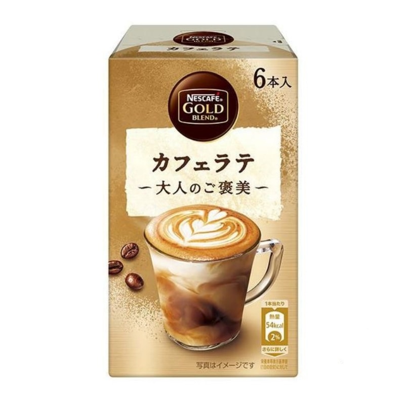 【日本直郵】日本NESTLE 成人的褒獎系列 期限限定 咖啡拿鐵 7支裝