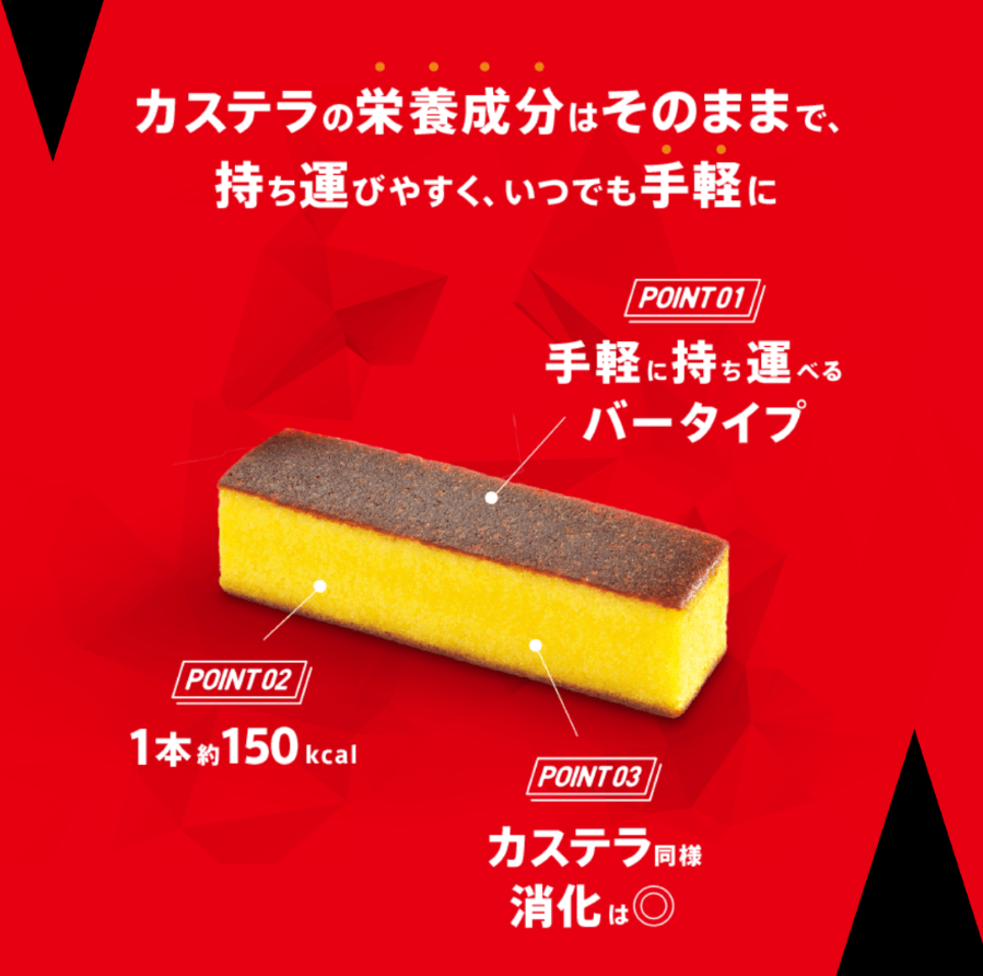 【日本直邮】文明堂原味长崎蛋糕鸡蛋糕单独包装 V!castella运动补充10个一箱