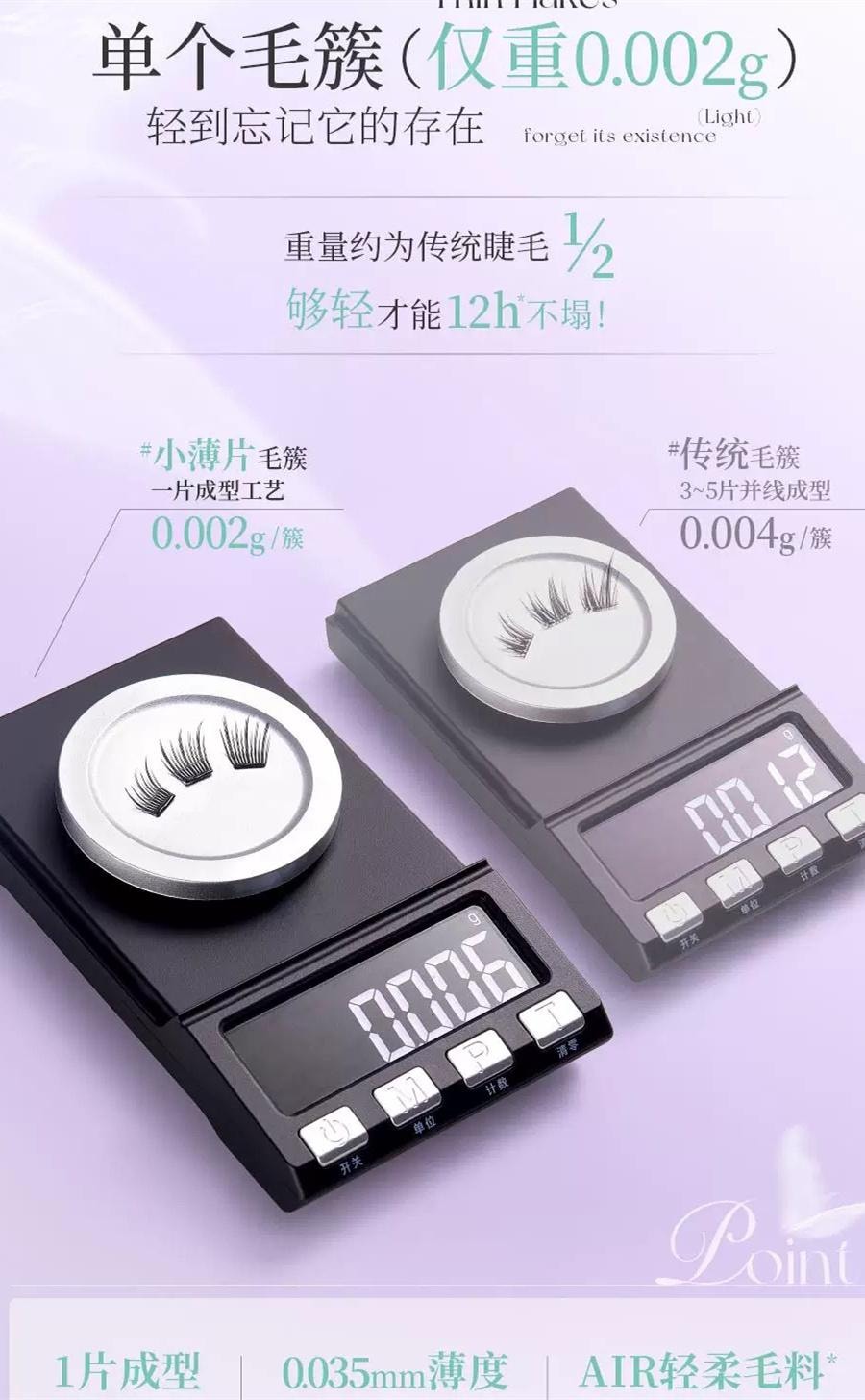 Glue-free False Eyelashes Small sheet Series- Sunflower