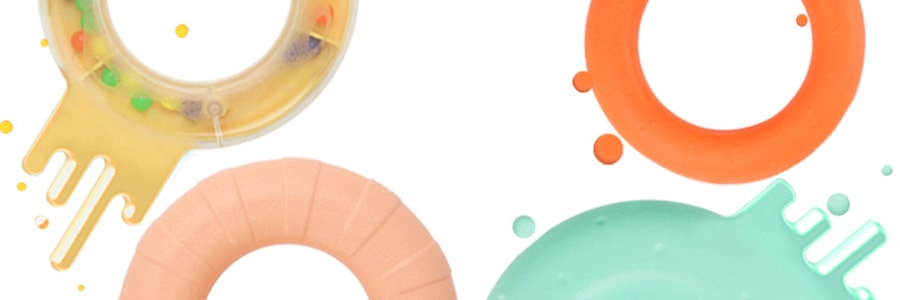 BEIENS貝恩施 小雞疊疊樂 兒童彩虹塔套圈 寶寶早期教育益智玩具 適用年齡6個月以上
