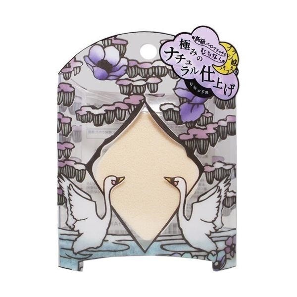 日本 ISHIHARA 石原商店 Swan de Beaute 菱形化妝海綿 1pc