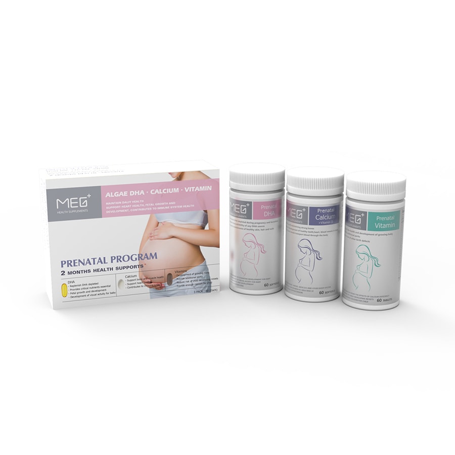 MEG+ Prenatal Program 3 packs