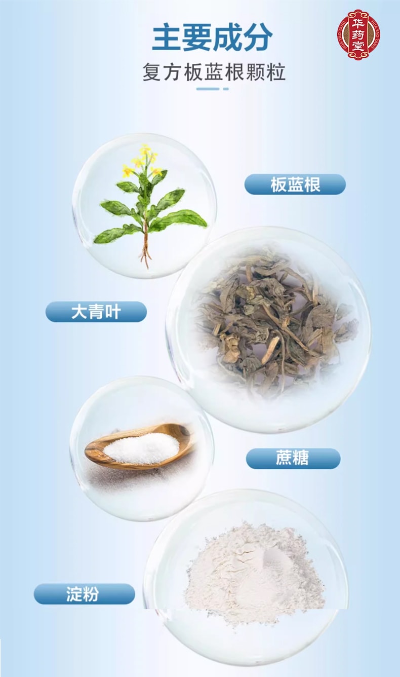 中國 999 三九複方板藍根顆粒 15g*20bags 適用於風熱感冒 咽喉腫痛 清熱解毒 鼻塞