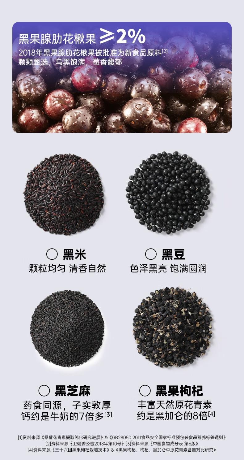 老金磨方 桑椹五黑茶100g