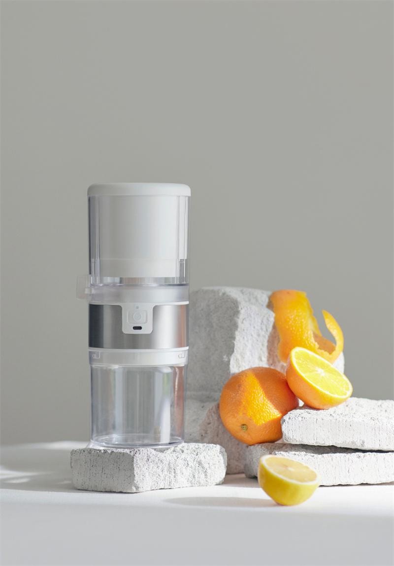 【中国直邮】 OLAYKS 立时榨汁机汁渣分离全自动小型电动无线便携 陶白色 1个装