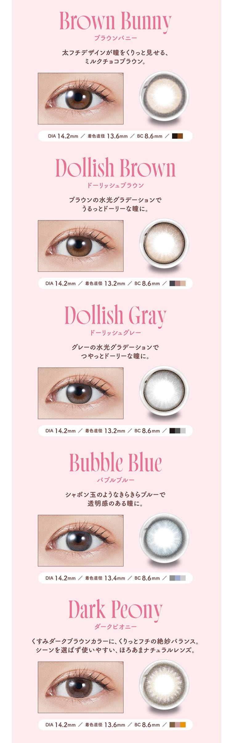 【日本直郵】日本 MOLAK 日拋美瞳 10片裝 Twinkle Brown 星耀琥珀(棕色系 ) 著色直徑13.8mm 預定3-5天日本直發 度數 -1.75(175)
