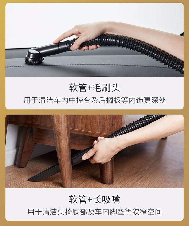 【中国直邮】小米有品 清蜓随手吸尘器H2 标配 灰色