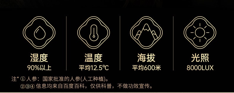 【中国直邮】DJN杜江南人参膏4盒装 84g*4